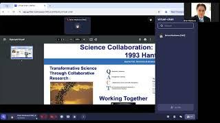 Science of Team Science 2024 - virtual conference interface