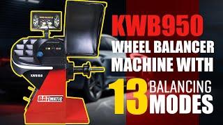 Seamless Wheel Balancer Operation with GATmatic KWB950