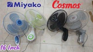 Wall Fan 16 Inch Miyako VS Cosmos