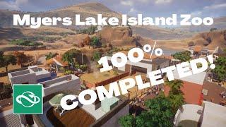 ⭐️ Planet Zoo Career Mode (hard) | Myers Lake Island Zoo | 100% COMPLETED! | Speedbuild