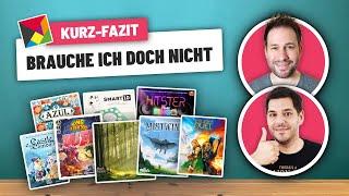 Brandneue Brettspiele im Kurzfazit!