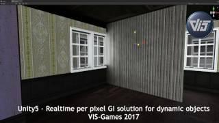 Unity5 - Realtime per pixel GI for dynamic objects