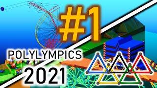 [FULL RECAP!] How I got FIRST PLACE in the Polylympics 2021! | Poly Bridge 2 Polylympics 2021