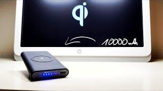 Cool Qi Wireless Power Bank - Charge your Phone AND your Power Bank Wireless !