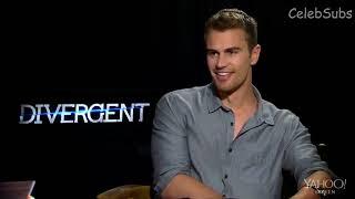 Тео Джемс играет в игру "Быстрое свидание"| Theo James rus sub