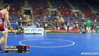170 Cons. Round 3 - Dale Hilleman (Iowa) vs. Drew Hinkle (Oklahoma)