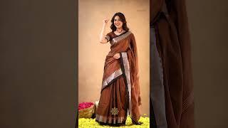 Handloom Elegance: Rabiya Khatoon’s Saree Styling with Sutisancha #sutisancha