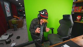 KreekCraft says the F WORD live on stream...