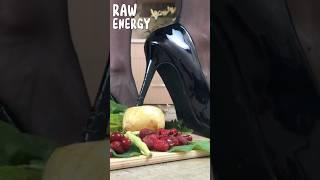 Cat Pumps vs. Crunchy Foods! Oddly Satisfying High Heels Crushing! ASMR