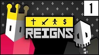 REIGNS Gameplay | SWIPE KING | REIGNS Walkthrough [Part 1]