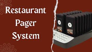 Restaurant Pager System In India By DineBell Solution