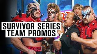 35 minutes of classic Survivor Series team promos