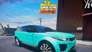 2013 Castor Avalanche AKA Range Rover Evoque Customization in Car Mechanic Simulator 2021 on PS5