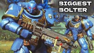 HEAVY BOLT RIFLE GAMEPLAY: Ultramarines vs Tyranids! - Warhammer 40k: Space Marine 2