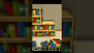 Декор книжной полки Minecraft