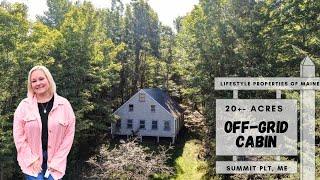 Off Grid Cabin 20 acres | Maine Real Estate