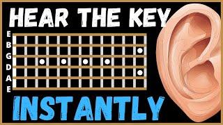 How To Figure Out The KEY Of A Song by EAR On Guitar | GUITAR EAR TRAINING