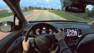 2020 Honda Ridgeline RTL-E - POV Night Drive (Binaural Audio)