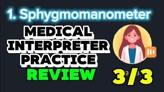 1.3 SPHYGMOMANOMETER - ANSWERS - MEDICAL INTERPRETATION PRACTICE | InterpreterLab - 3/3