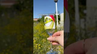 The princess and the frog wine glass  #disney #tiana #princess