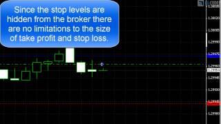 Stealth EA - Low Take Profit and Stop Loss levels of 1 pip