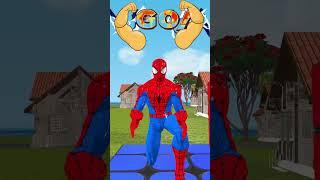 Siêu nhân nhện️Spider-man Challenge jumping Rubik #shorts #spiderrman