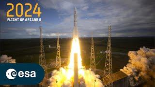 ESA 2024 Highlights: flight of the Ariane 6