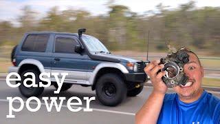 Pajero Full Exhaust and Throttle Body Mod | Ordinary Maintenance