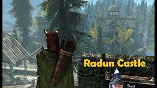 Let's Play Modded SKYRIM SPECIAL EDITION - S1, E15 - "Showing Off Radun Castle (Mod)"