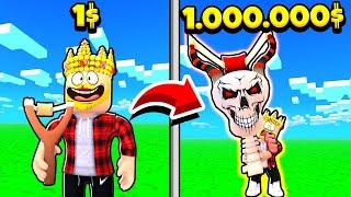 РОГАТКА ЗА 1$ ПРОТИВ РОГАТКИ ЗА 1.000.000$! ROBLOX Attack Simulator