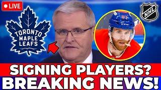 CONFIRMED NOW? LEAFS SIGNING PLAYERS! CONNOR MCDAVID CONFIRMED! TORONTO MAPLE LEAFS NEWS!