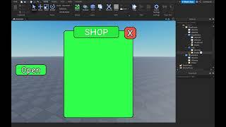 How to make a Shop GUI in ROBLOX STUDIO