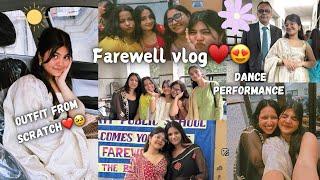 Farewell *gone wrong* *baarish* (baarish,  fun, dance performance, chaos) || Tejasvi Rajput ||