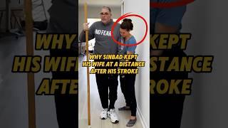 Why sinbad kept his wife at a distance after his stroke-1#shorts #youtubeshorts #celebrity #sinbad
