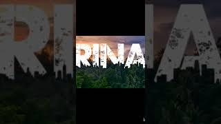 rina name logo#viral name logo  comment your name