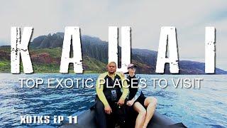 5 Extremely Exotic Places To Visit In Kauai, Hawaii | Exploring Kauai The Garden Isle | XOTKS E11