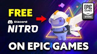 Get DISCORD NITRO For FREE On The Epic Games Store!