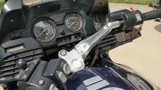 BMW R1150RT radio operation