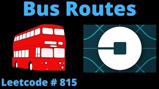 UBER'S #1 INTERVIEW QUESTION | BUS ROUTES | PYTHON BFS SOLUTION