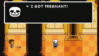 Undertale Sans was pregnant?