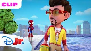 Catching Sandman | Spidey and His Amazing Friends ️ | Disney Jr. MENA