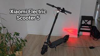 Xiaomi Electric Scooter 5 Unboxing & Setup