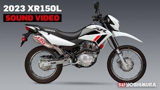 2023 Honda XR150L Stock Vs. Yoshimura RS-2 Slip-on