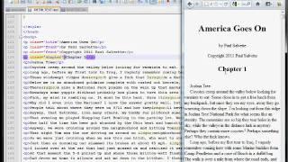 eBook Formatting Tutorial for MOBI and EPUB (2/3)