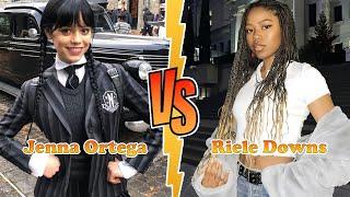 Jenna Ortega (Wednesday) VS Riele Downs (Henry Danger) Transformation  From Baby To 2024