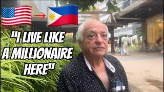 Why this 70 y/o American expat with 8 gfs says he is NEVER leaving the Philippines