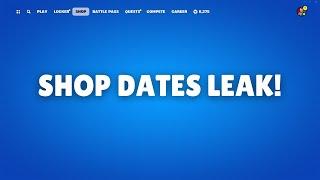 All Fortnite Item Shop Dates Leaked! (Eddie Brock)