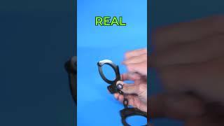 3d printed handcuffs vs real