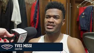 Yves Missi Postgame Interview | Pelicans vs. Grizzlies 12/27/24