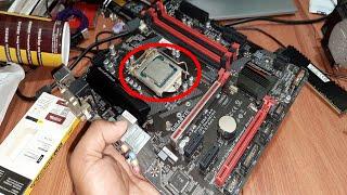 how to clean motherboard CPU socket by Tanvir Computer & Scientist